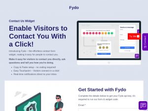 Fydo website screenshot